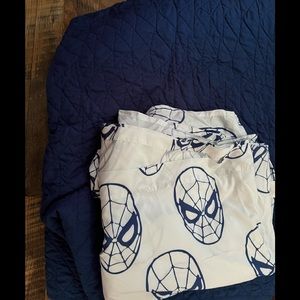 Boys target quilt & sheets